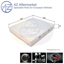 Fits Chrysler Grand Voyager 2007- + Other Models AZ Cabin Filter