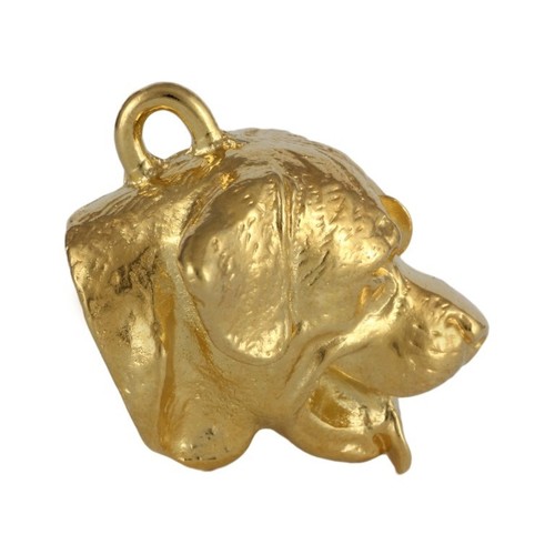 Rottweiler - gold plated keyring with image of a dog, quality, Art Dog USA - Picture 5 of 12