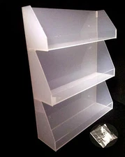 Acrylic Big Bottles Display Organizer Rack - Nail Polish Spice Cream Sample