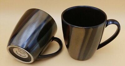 SANGO Coffee Tea Mugs 12 Capacity AVANTI BLACK 4721