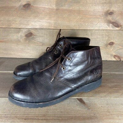 UGG Leighton Dark Brown Leather Chukka Boot sz 9 UGG Men main image 3