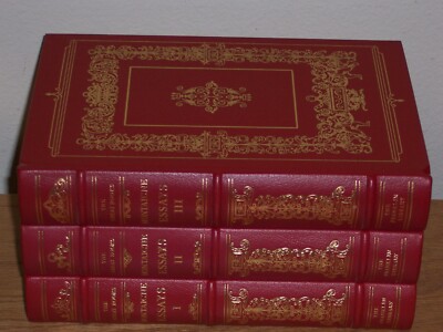 Franklin Library Michel de Montaigne Essays 3 vols - 25th Annv. Great Books