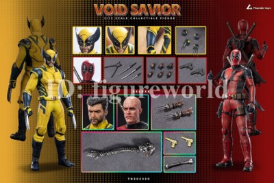 Thunder Toys 1/12 Void Savior ウルヴァリン Thunder Toy TD20232C 1/12 Deadpool & Wolverine Set Male Action
