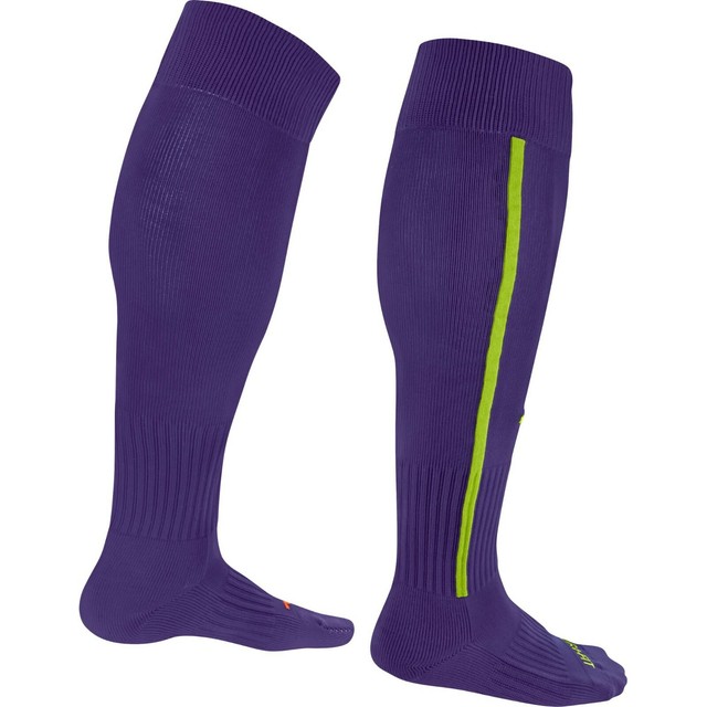 purple nike football socks