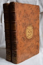 ŒUVRES DU PHILOSOPHE DE SANS-SOUCI - Frédéric II - 1750 - Reliure aux armes