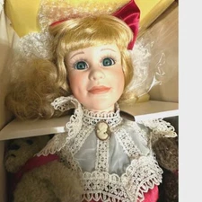 Connoisseur Collection Doll by Seymour Mann 1997 "The Bear Collector" NEW in Box