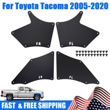4pc Fender Shield Mud Flaps Splash Guards For Toyota Tacoma 2005-2020 5375-05060