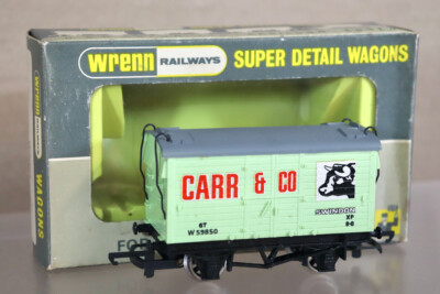 WRENN W5027 BR CARR & CO SWINDON KÜHLSCHRANK VAN WAGON W59850 NEUWERTIG VERPACKT oa