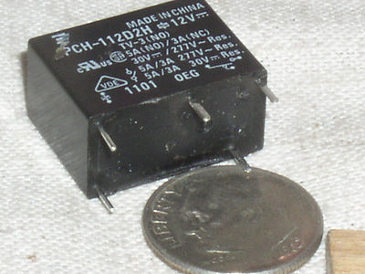 1 NEW TE TYCO PCH-112D2H SPDT 12 V VOLT COIL 250VAC 3 5 10 AMP 3A PC MOUNT RELAY