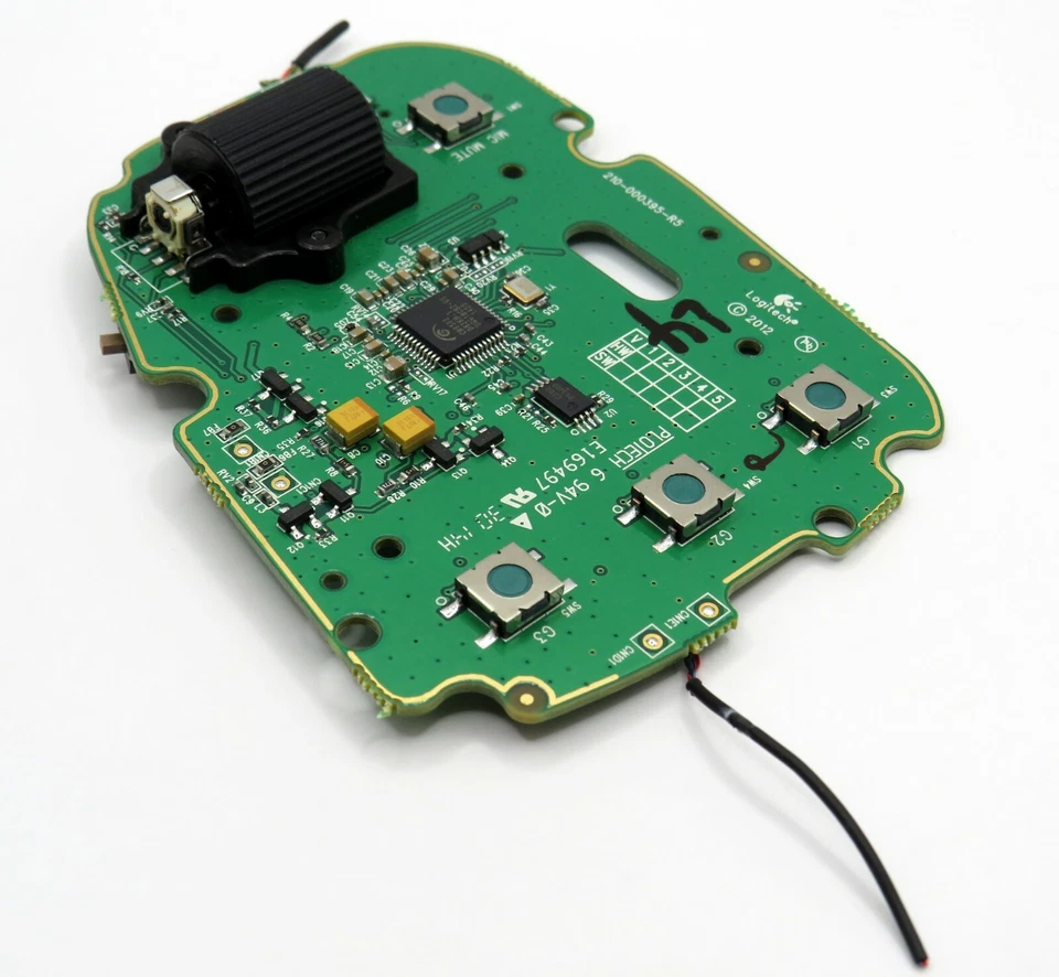 Logitech G35 Gaming Headset Haupt-Platine, Leiterplatte original & geprüft. - Bild 3 von 4