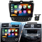 For Honda Accord 7 2003-2007 Apple Carplay Stereo Radio Car GPS Video Player CAM