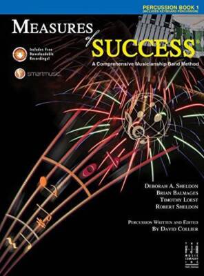 Measures of Success Percussion Book 1 With CD - Spiral-bound - GOOD