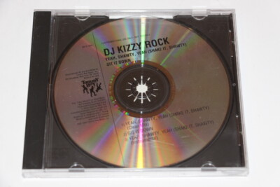 DJ Kizzy Rock Yeah Shawty Shake It Shawty & Git It Down PROMO Music CD 3 Tracks