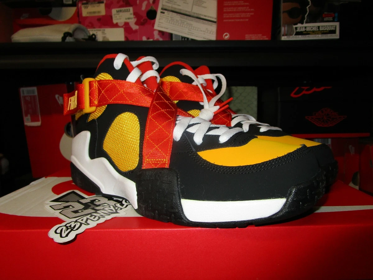 Nike Air Raid Rayguns Men's Shoes Black-Team Orange-University Gold