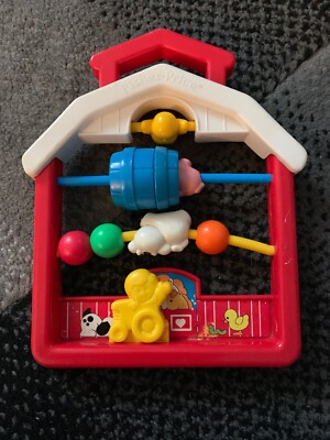 Vintage 1991 Fisher Price Barn Activity Toy for Toddlers/babies