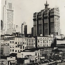 RPPC - Anhangabaú - São Paulo Brazil - Real Photo Postcard 5689