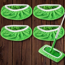 Reusable Microfiber Mop Pads for Swiffer Sweeper Mop-Dry Sweeping Cloths Wet Mop