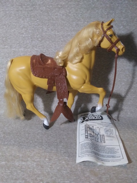 vintage barbie horse