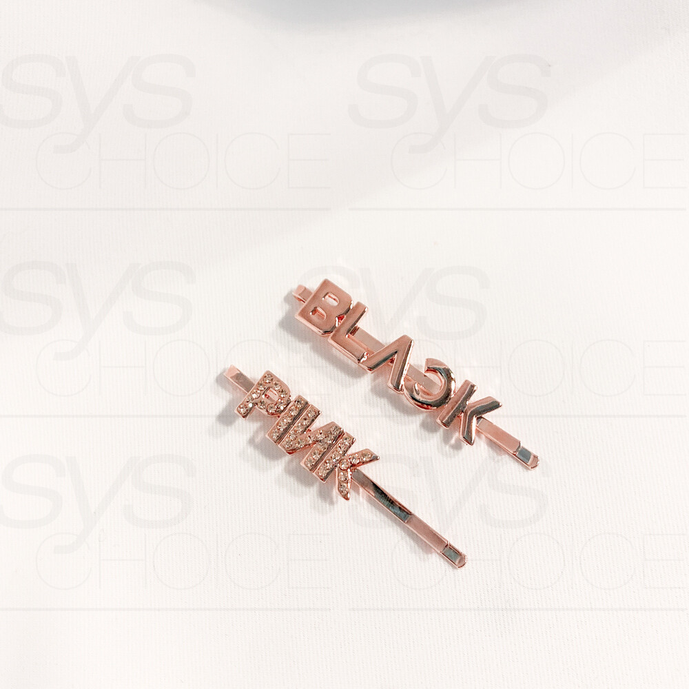 BLACKPINK Official Goods HAIR CLIP SET + Tracking Number | eBay