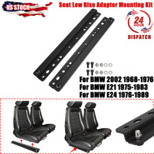 Seat Low Rise Adapter Mounting Kit For Bmw 2002 E21 E24 Recaro Scheel-mann 1pair