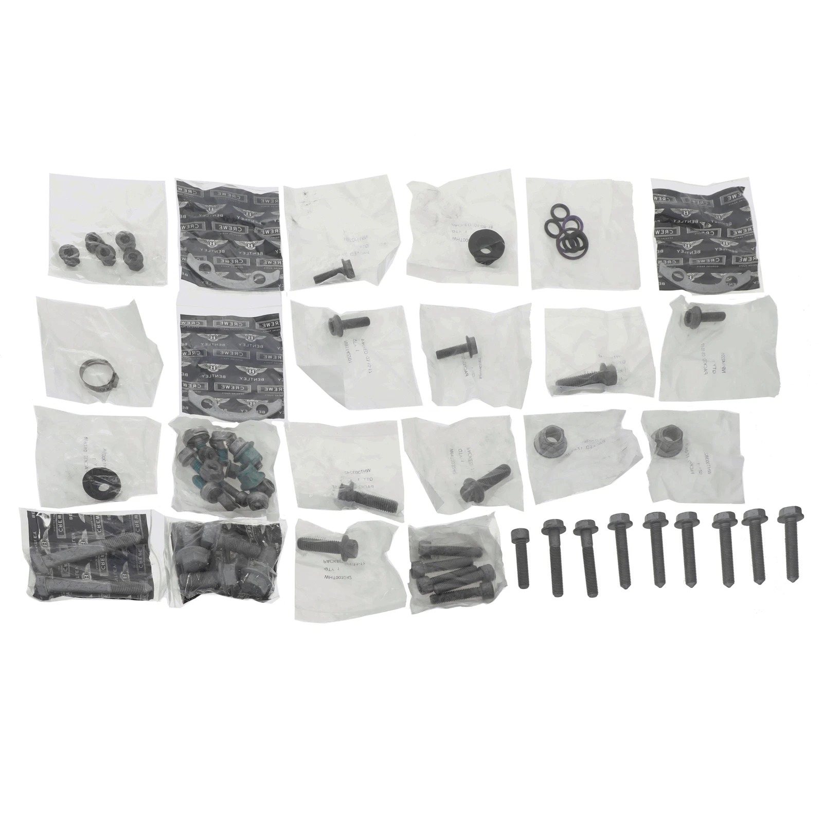 GENUINE BENTLEY 2010+ Mulsanne Engine And Gear Lowering Hardware Kit 3Y0198113