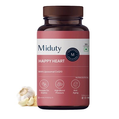 Miduty Happy Heart - Liposomal High Absorption CoQ10-300 mg - 30N