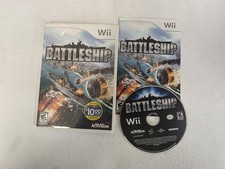 Battleship Game Nintendo Wii 2012 Complete CIB Manual FAST SHIPPING