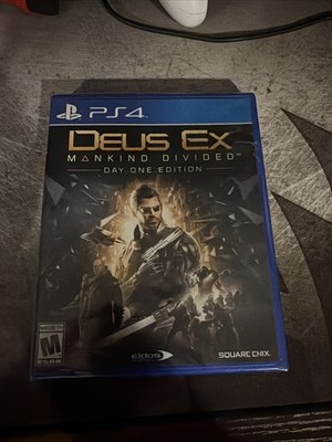 Deus Ex: Mankind Divided - Day One Edition (Sony PlayStation 4, 2016) Sealed