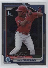 2024 Bowman Chrome Prospects Felix Morrobel #BCP-121 6a6