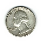 1962 Washington Quarter, 90% Silver