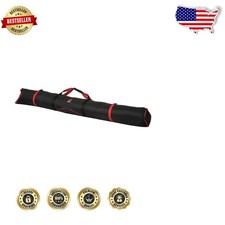 Single Ski Bag 180cm Padded Polyester Reinforced Handles Water Resistant