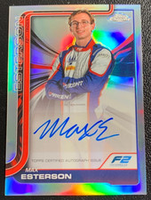 2025 Topps Chrome Formula 1 F1 Max Esterson Refractor Auto Autograph #CAC-EST