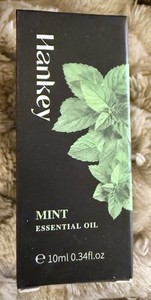 Hankey Mint Essential Oil for Aromatherapy, 10 ml (0.34 fl oz) Two 