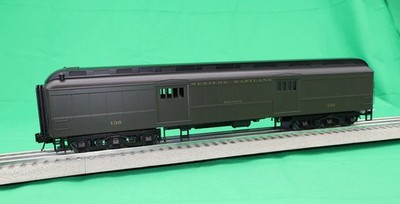Atlas ~ O Scale ~ 60' Heavyweight Baggage ~ 3-Rail ~ Western Maryland WM #136