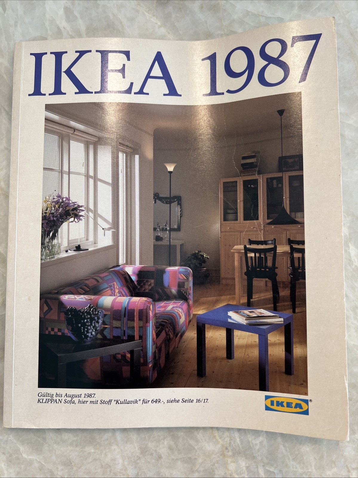 IKEA August 1987 Catalog In German
