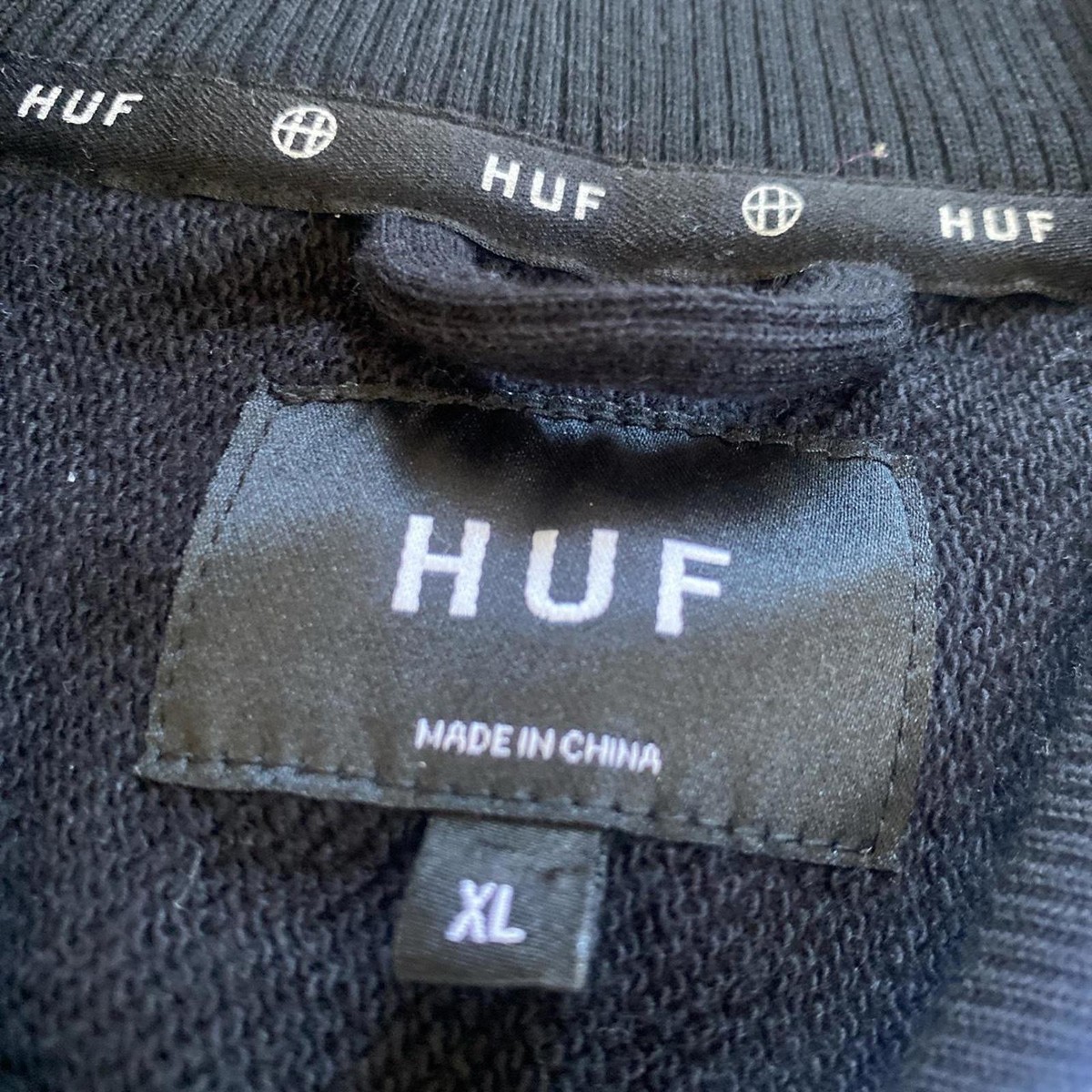HUF skateboarding varsity bomber jacket View 3
