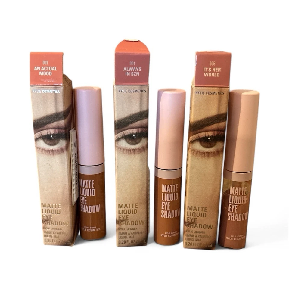 Sombra de ojos líquida mate Kylie Jenner .2FL OZ 2 nueva en caja envío gratuito Foto 3 de 4