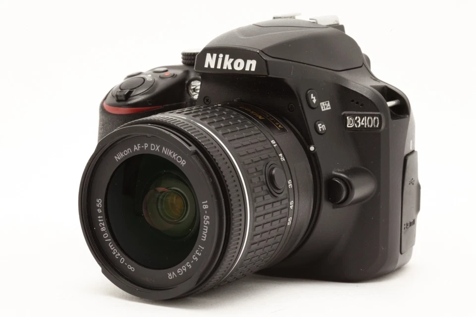Nikon D3400 DSLR Camera with Nikon AF-P 18-55mm f3.5-5.6 VR G Lens #49544 - Image 2 of 4
