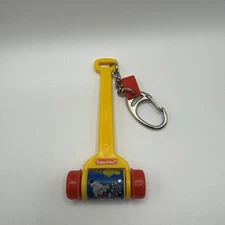 Basic Fun Fisher Price 4" Roller Mower Keychain Clip