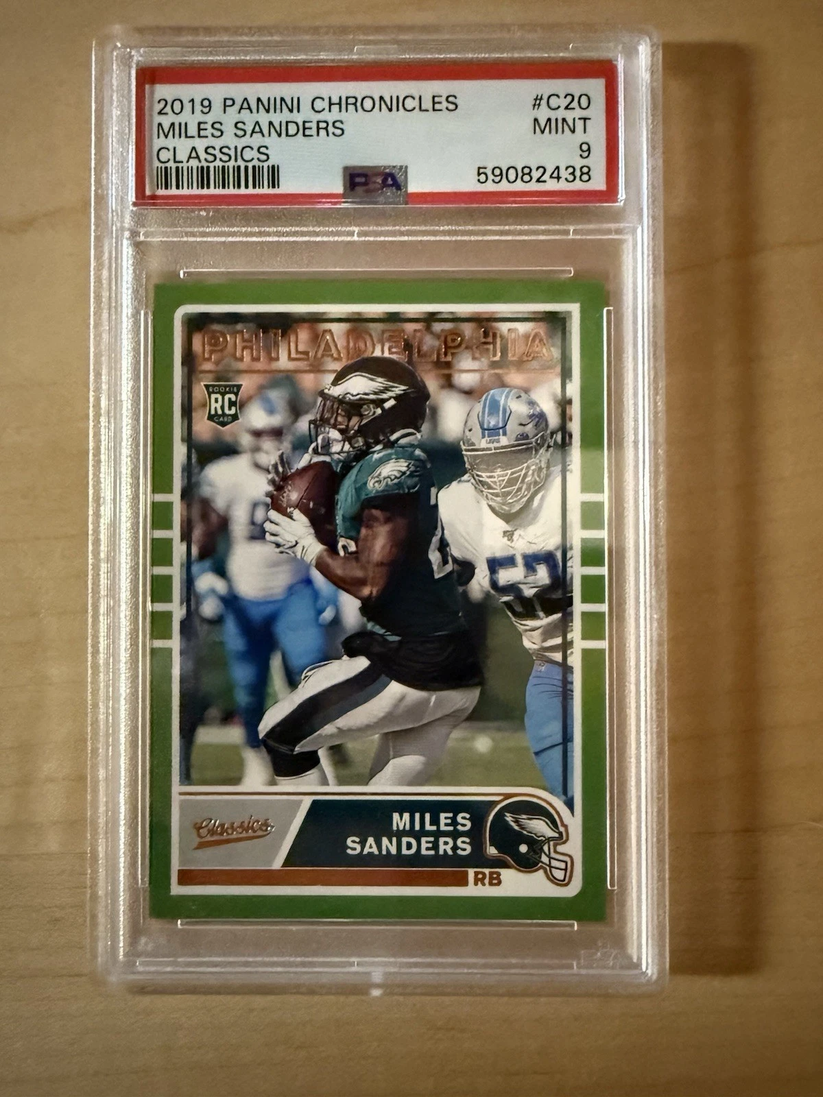 Miles Sanders Panini Chronicles Classics #C20 Base