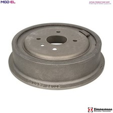 Image of 2x BRAKE DRUM 180.5103.20 FOR PEUGEOT TOYOTA CITROEN CFB /CFA 1.0L HMZ 1.2L 108