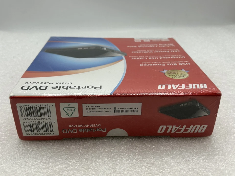 SEALED - Brand New Buffalo Portable DVD Recorder DVSM-PC58U2VB FREE S/H - Image 3 of 4