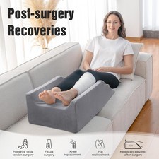 Double-Leg Elevation Wedge Pillow for Post-Surgery Recovery  Swelling