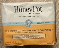 The Honey Pot Company Bladder Pads ~ 16 Count Overnight Absorbency