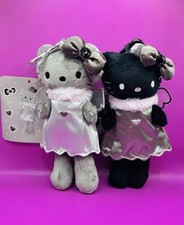 Hello Kitty Angel And Devil Plush Mascot Set           