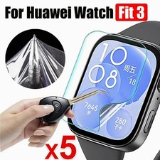 Hydrogel Screen Protector for Huawei Watch Fit 3 2   Full-Coverage Soft Film 1
