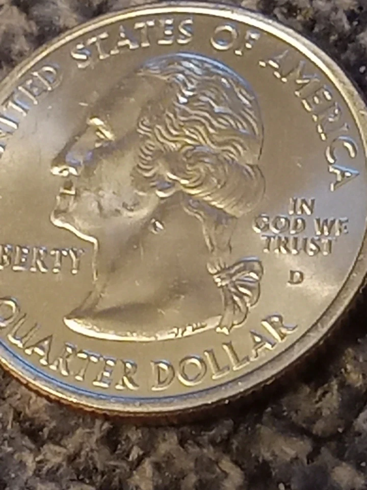 2007 D - Washington Statehood Quarter Dollar Coin - Image 4 of 4