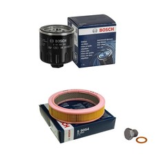 BOSCH Inspektionspaket Filterset für VW Polo 86C 80 1.0 Cat 1.3 86CF 1.4