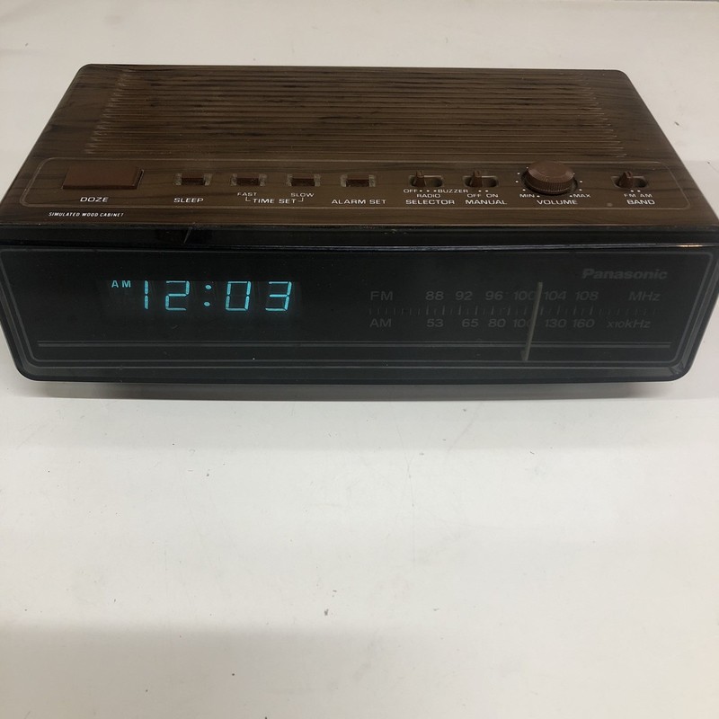 Panasonic RC-75 Clock Radio - Highly rated Buy It For Life recommendation