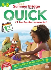 Summer Bridge Activities Quick 1st to 2nd Grade Workbook, Activity Book With...